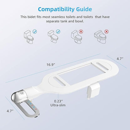 Bidet Toilet Seat Attachment – Easy & Hygienic