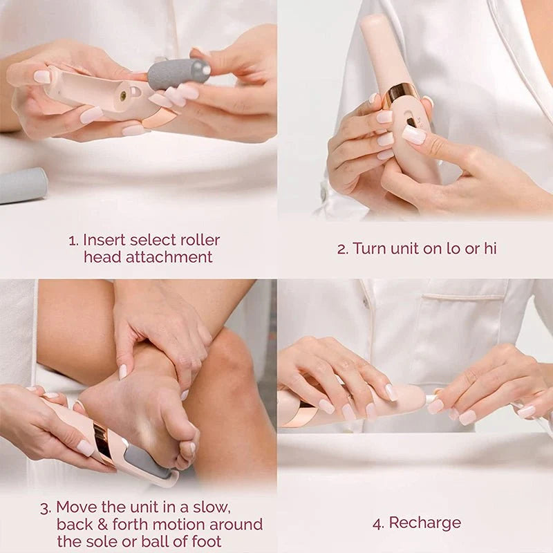 Electric Foot File Callus Remover – Smooth Feet at Home