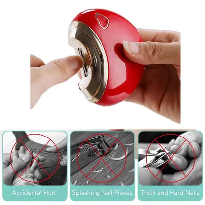Portable Electric Nail Clipper – Automatic Nail Trimmer